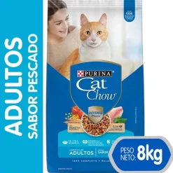 Purina Cat Chow Adultos Pescado con Defense Plus 8kg