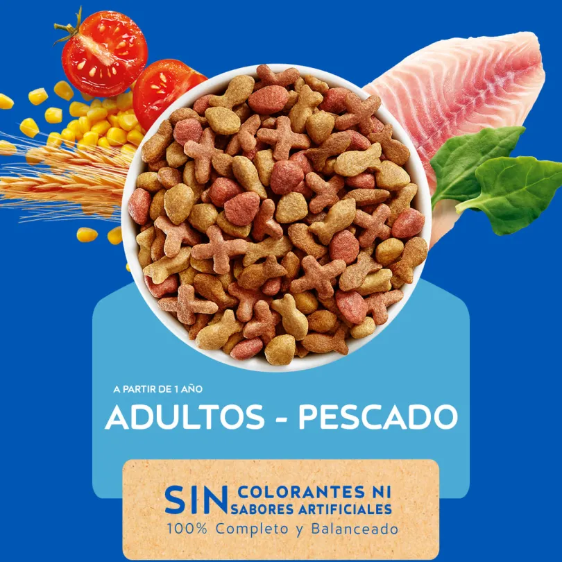 Purina Cat Chow Adultos Pescado con Defense Plus 8kg