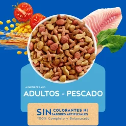 Purina Cat Chow Adultos Pescado con Defense Plus 3kg