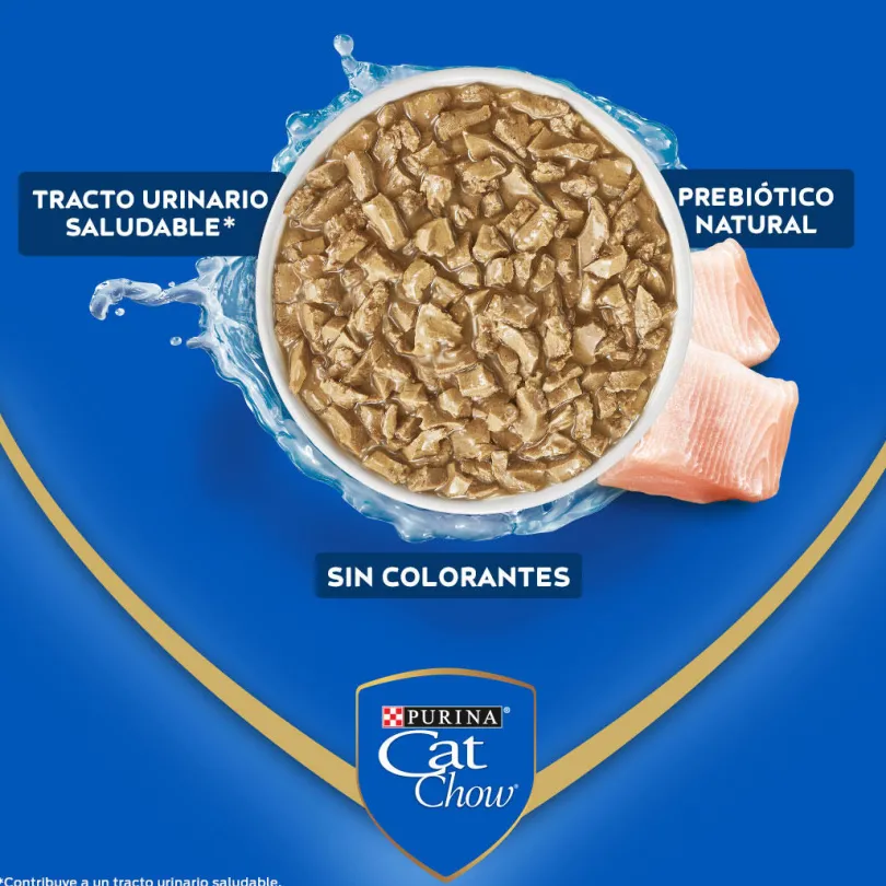 Purina Cat Chow Hydro Castrados Pescado 85gr