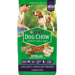 Purina Dog Chow Adultos 7+ Longevidad 8kg