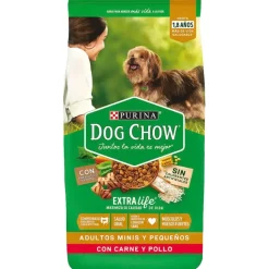 Purina Dog Chow Adultos Razas Pequeñas Carne y Pollo 8kg
