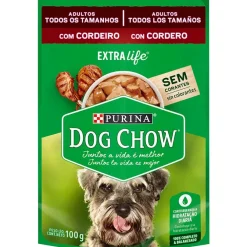 Purina Dog Chow Alimento Húmedo Adulto Cordero 100gr