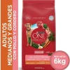 PURINA® ONE® Adulto Mediano y Grande Pollo y Cordero 6kg