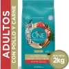 PURINA® ONE® Adulto Pollo y Carne 2kg