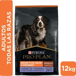 Purina Pro Plan Adult Sensitive Skin Cordero Con Optiderma 12kg