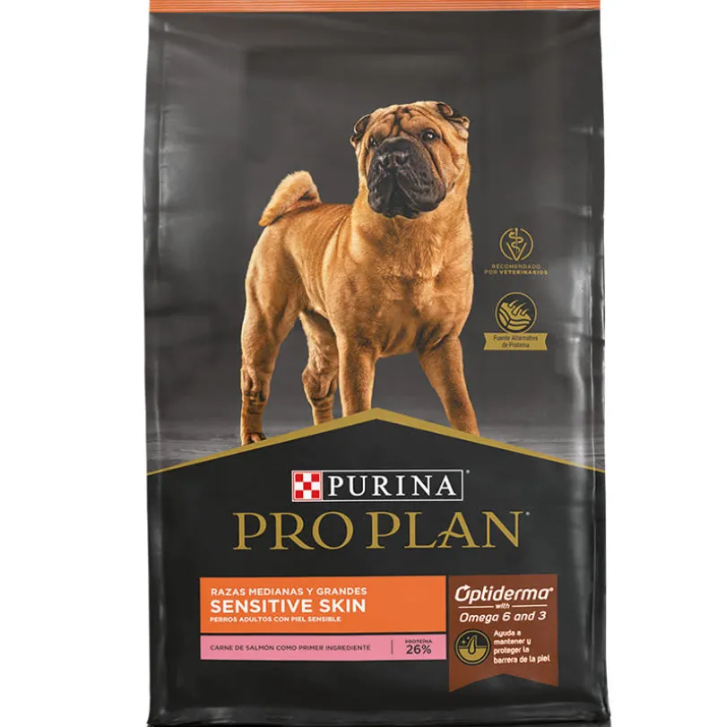 Purina Pro Plan Adulto Raza Mediana y Grande Sensitive Skin Salmon 12 kg