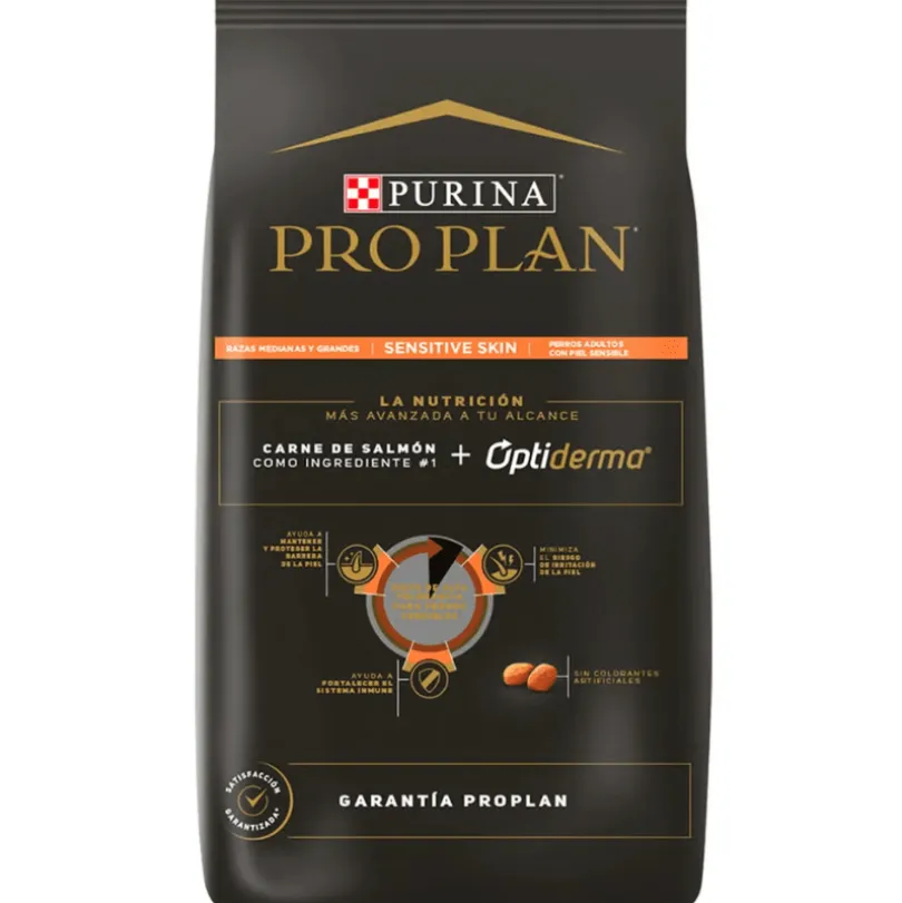 Purina Pro Plan Adulto Raza Mediana y Grande Sensitive Skin Salmon 12 kg