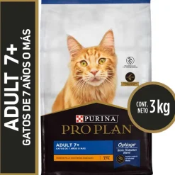 Purina Pro Plan Cat Adult +7 con OptiAge 3kg