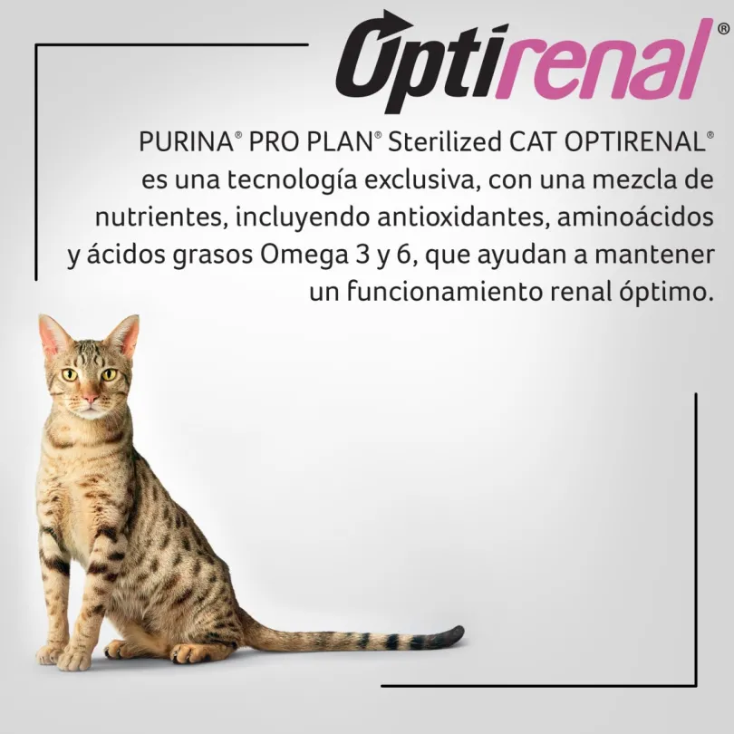 Purina Pro Plan Cat Sterilized con OptiRenal 7.5kg