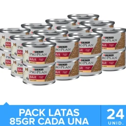 Purina Pro Plan Lata Gato Adulto Pack 24 Unidades