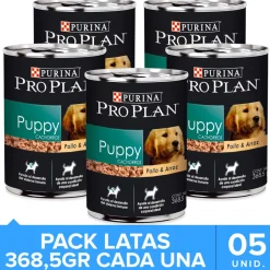 Purina Pro Plan Puppy Lata 368.5gr Pack 5 Unidades