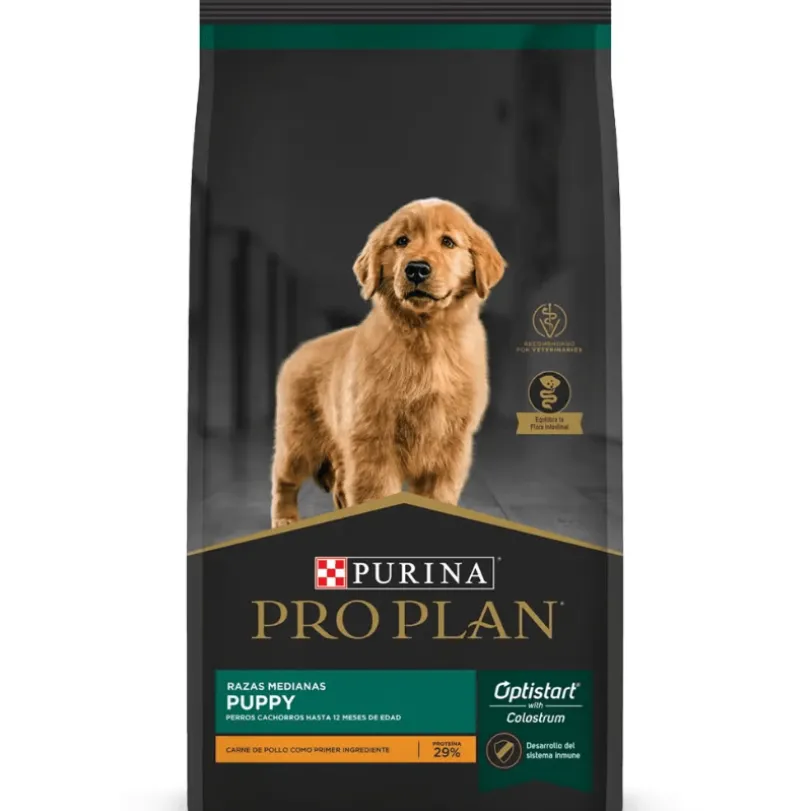 PURINA PRO PLAN PUPPY RAZAS MEDIANAS CON OPTISTAR 12KG