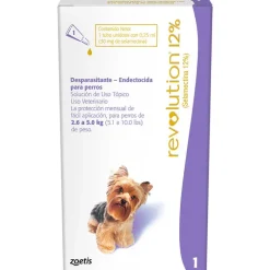 Revolution Antiparasitario para Perros de 2.5 a 5kg