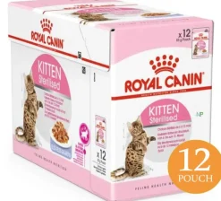 Royal Canin Cat Kitten Sterilized Pouch 85gr x 12 unidades