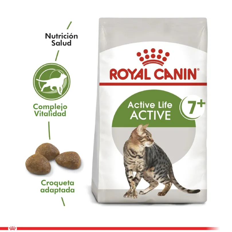 Royal Canin Gato Active 7+ 1.5kg