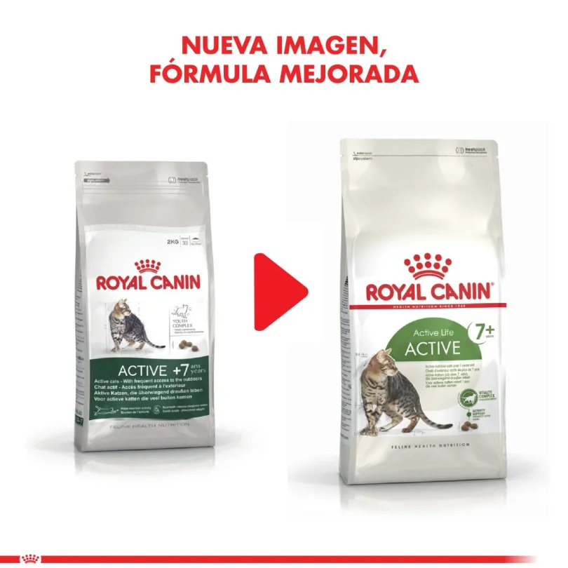 Royal Canin Gato Active 7+ 1.5kg