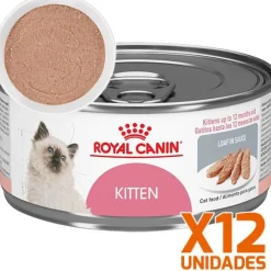 Royal Canin Latas Gatito Kitten Pate Pack 12 Unidades