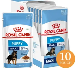 Royal Canin Maxi Puppy Pouch 140gr x 10 unidades