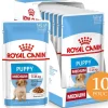 Royal Canin Medium Puppy Pouch Pack 10 Unidades
