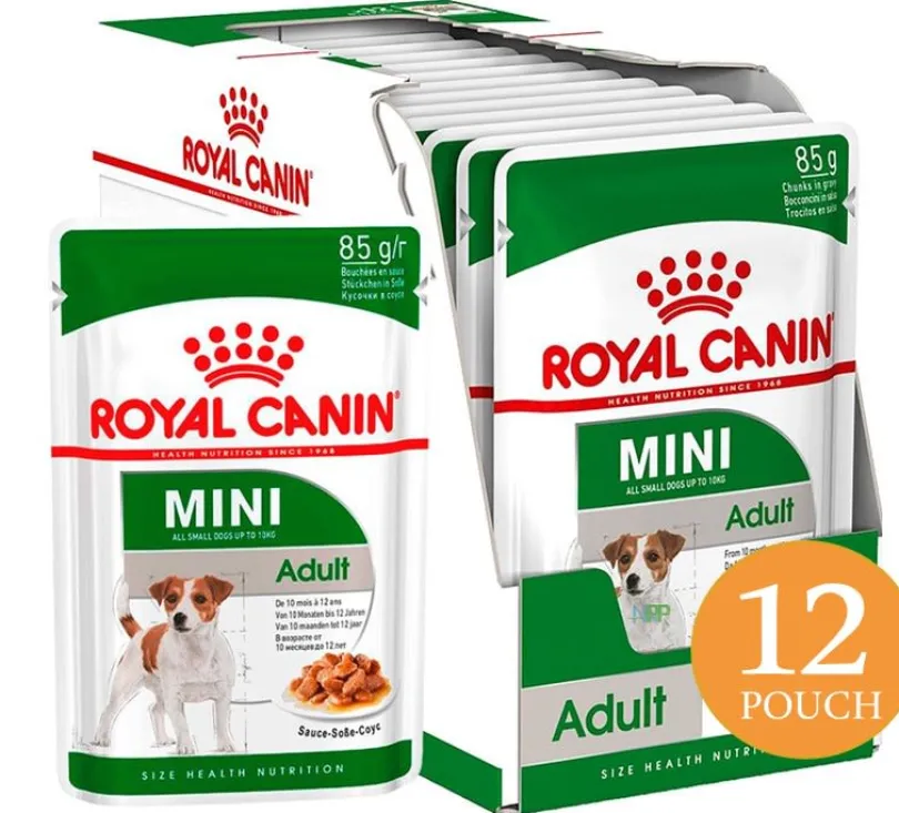 Royal Canin Mini Adulto Pouch Pack 12 Unidades