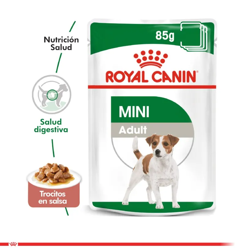 Royal Canin Mini Adulto Pouch Pack 12 Unidades