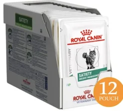 Royal Canin Pouch Vet Diet Felino Satiety 85gr x 12 unidades