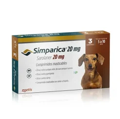 Simparica 5 a 10kg  3 Comprimidos
