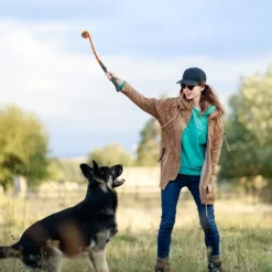 Skipdawg Lanzador de pelotas con pelota