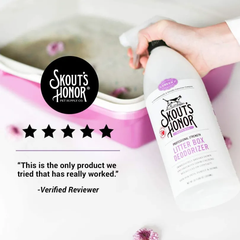 Skouts Honor Desodorizante para cajas de arenas sanitarias 1.035ml