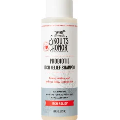Skouts Honor Dog Shampoo Probiótico Calmante Picazón 473ML