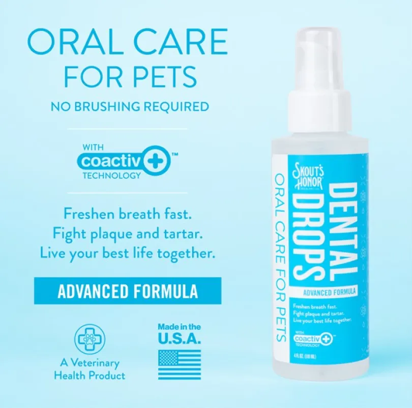 Skout's Honor Gotas para Cuidado Dental 118 ml