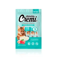 SNACK GATO NATURALISTIC CREMI POLLO & ATÚN 60 GRS