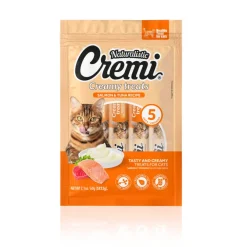 SNACK GATO NATURALISTIC CREMI SALMON & ATUN 60 GRS