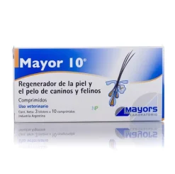Suplemento nutricional MAYOR 10 pelo y piel 30 comp