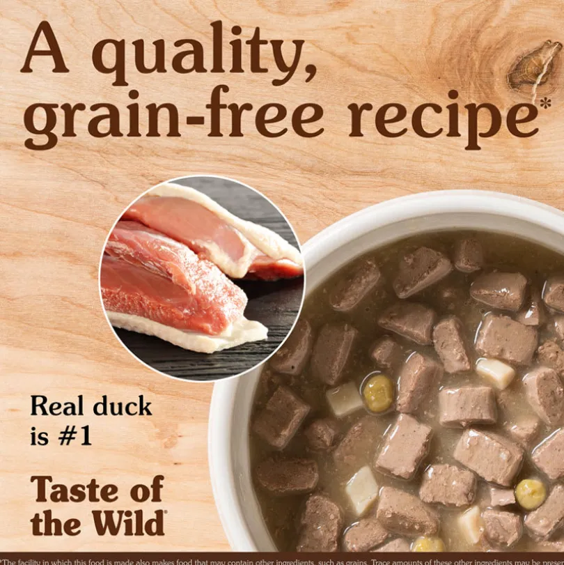 Taste Of The Wild Dog Adult Tow Wetlands Pato 390gr
