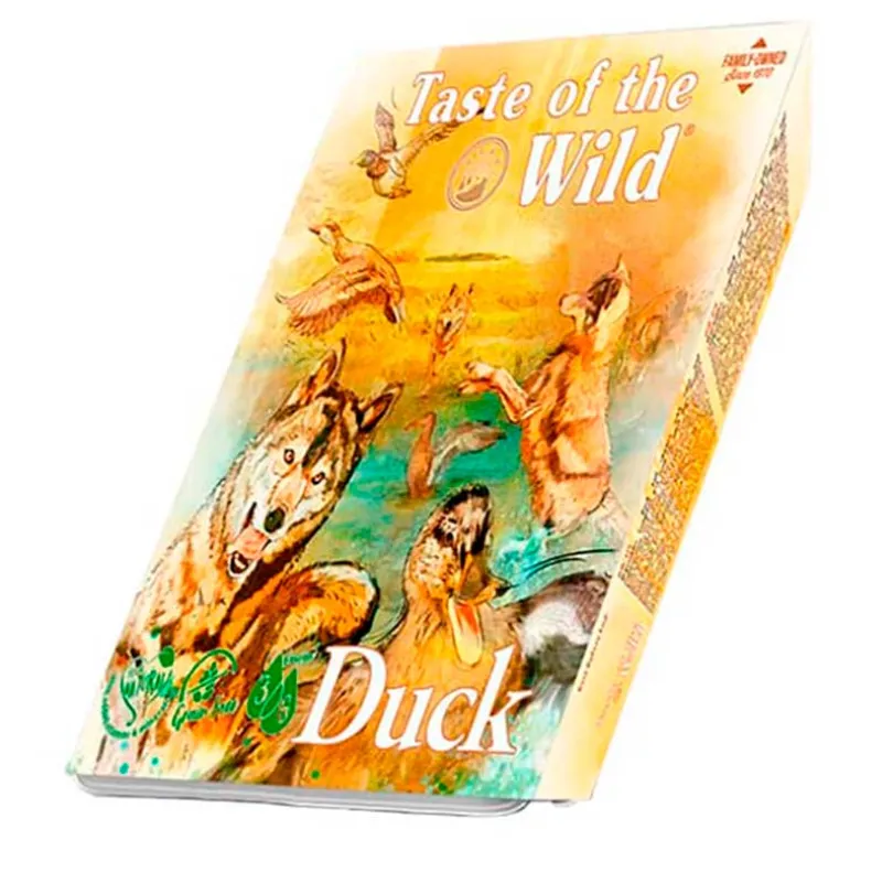 Taste Of the Wild Dog Adulto Tray Tow Bandeja Pato 390 gr