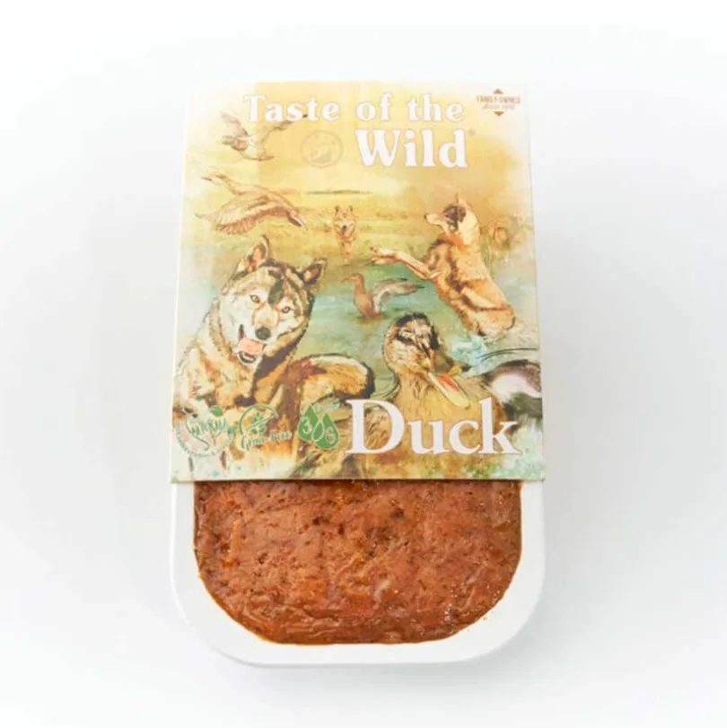 Taste Of the Wild Dog Adulto Tray Tow Bandeja Pato 390 gr