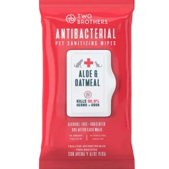 Two Brothers Toallitas Antibacterial Aloe vera y Avena 40 unidades