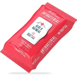 Two Brothers Toallitas Antibacterial Aloe vera y Avena 40 unidades