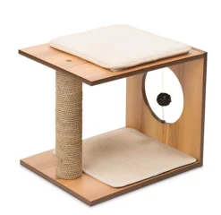 Vesper Sool Walnut Rascador para gatos