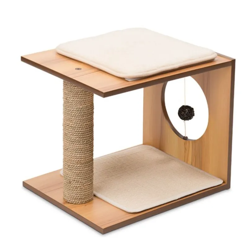 Vesper Sool Walnut Rascador para gatos