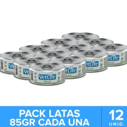 Vet Life Cat Renal Lata 85gr PACK 12 Unidades
