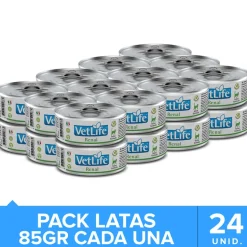 Vet Life Cat Renal Lata 85gr PACK 24 Unidades
