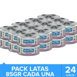 Vet Life Cat Urinary Struvite Lata 85gr Pack 24 Unidades
