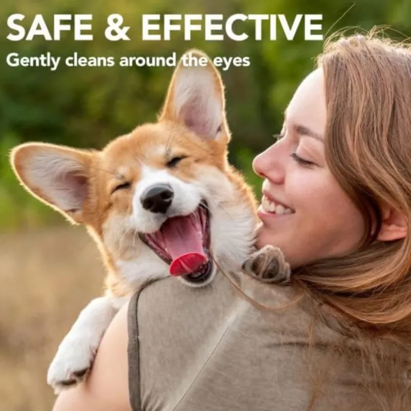 Vet's Best Clean Eye Round Pads 100 unidades