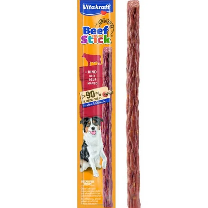 Vitakraft Beef Stick Snack para perros Sabor Carne