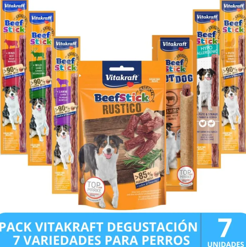 Vitakraft Mix Degustación Para Perros Adultos 7 Unidades