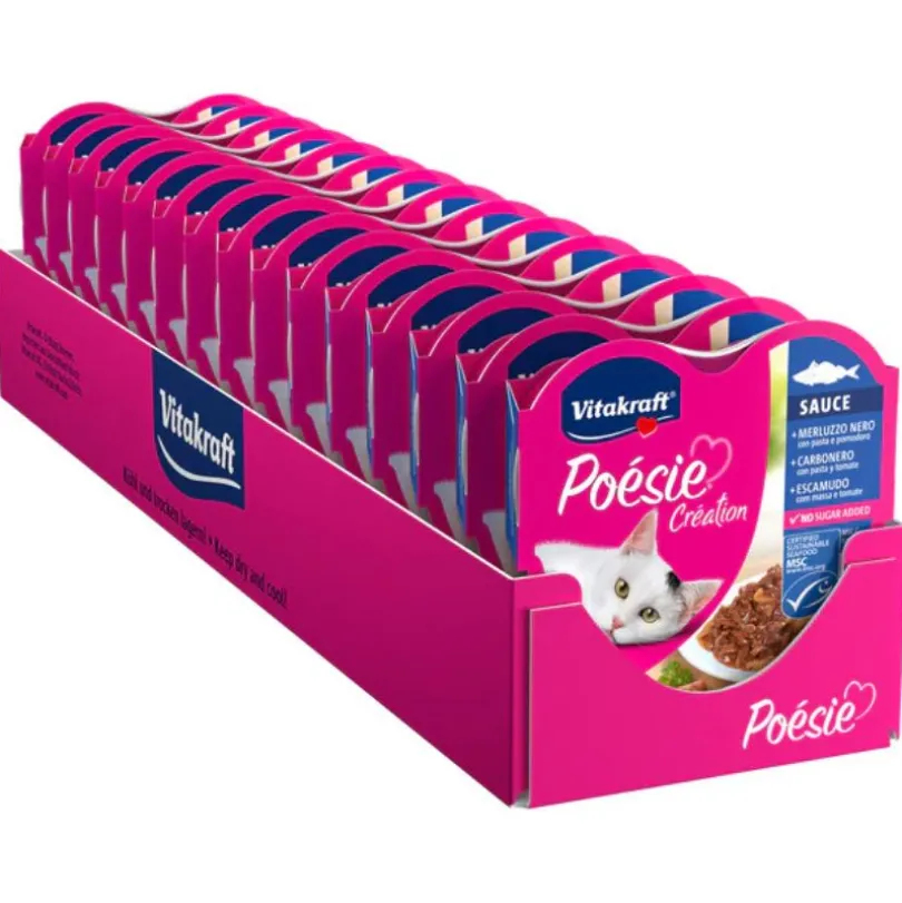 Vitakraft Poesie Creation Sabor Pescado 85gr PACK 15 Unidades