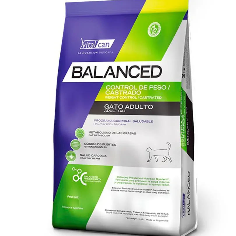 VitalCan Cat Castrados / Control Peso 2kg
